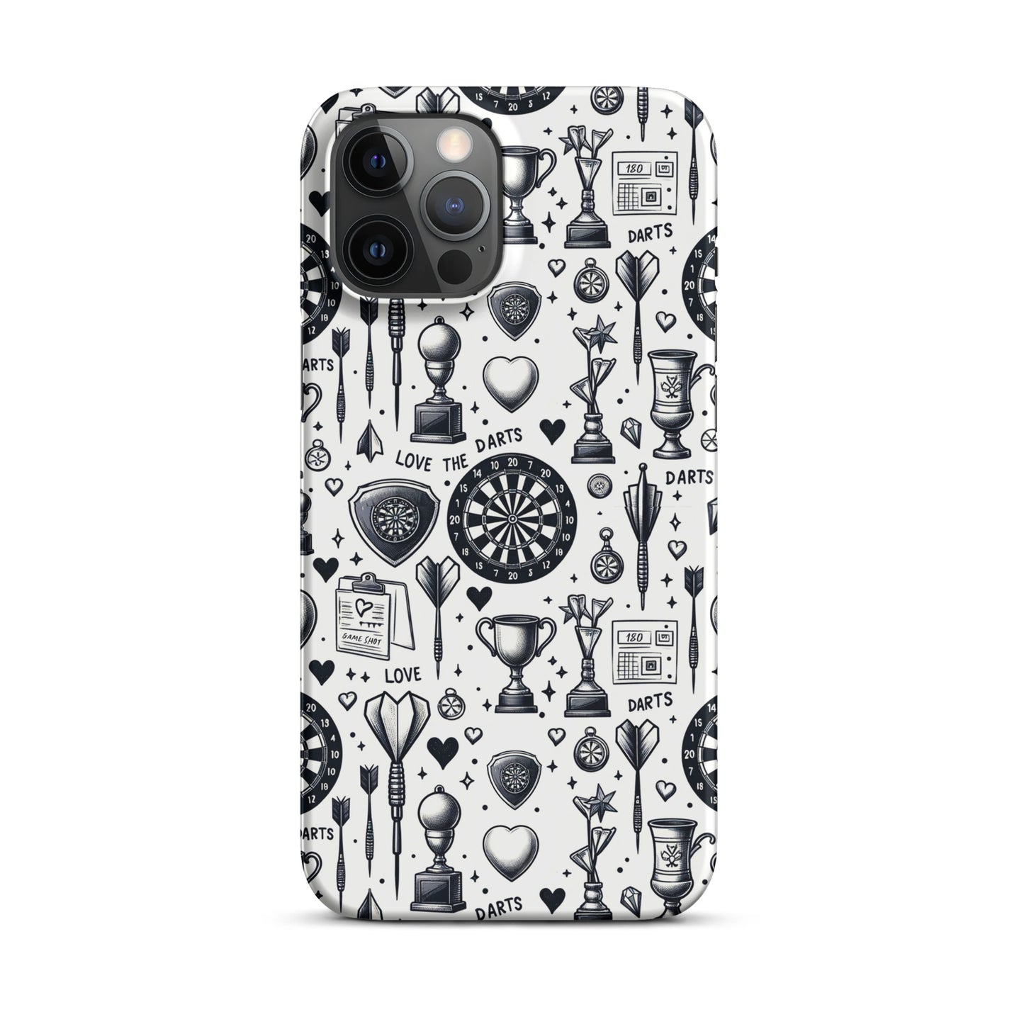 Snapcase iPhone®-Hülle Love the Darts Handyhülle