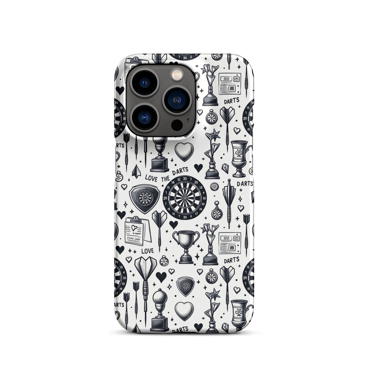 Snapcase iPhone®-Hülle Love the Darts Handyhülle
