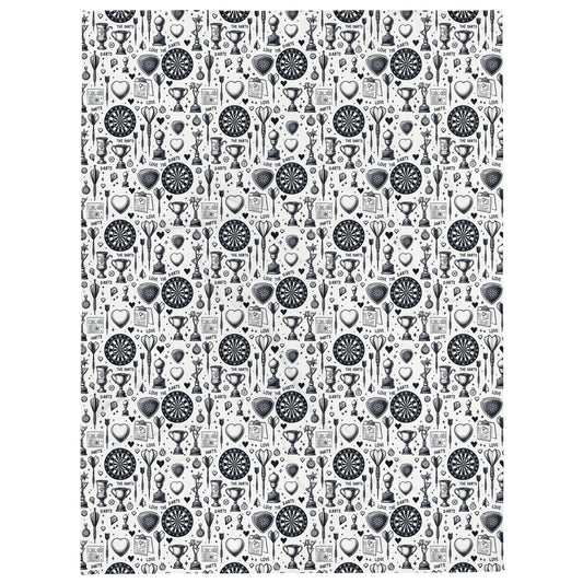 Tagesdecke Love the Darts Wohndecke Decke