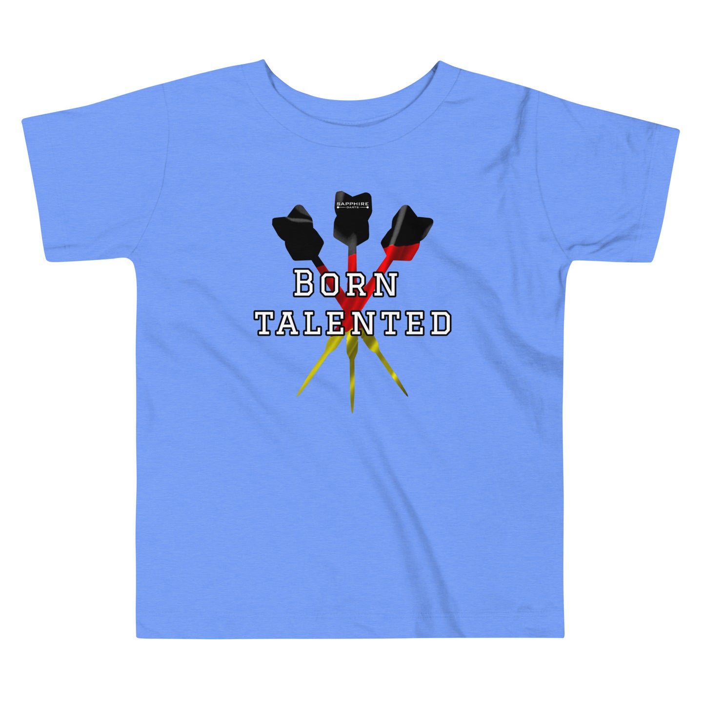Kurzärmeliges Baby Kleinkind T-Shirt Born Talented Germany