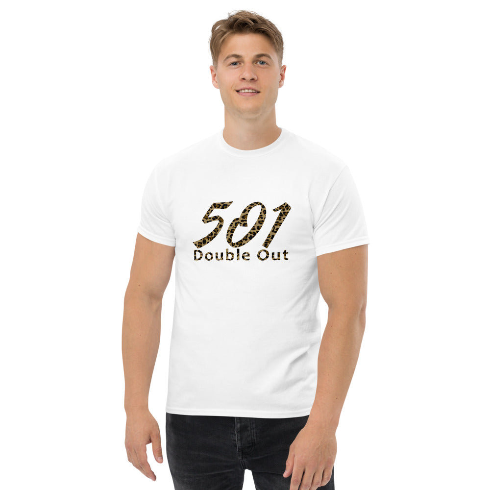 Dickes Stoff T-Shirt Herren Baumwoll Shirt 501 DO Leo
