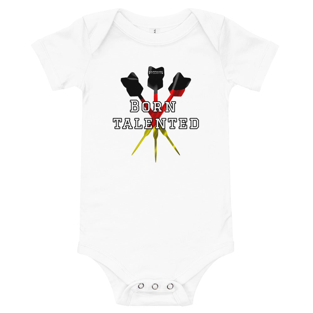 Body niemowlęce Body jednoczęściowe Baby Romper Urodzony Utalentowany Niemcy