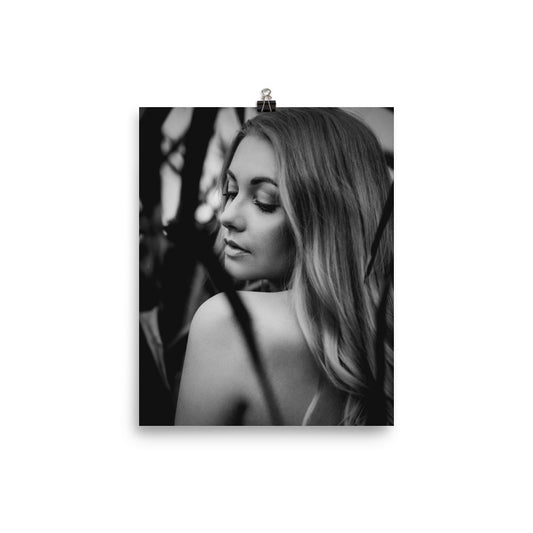 Poster Schwarz Weiß Fotografie @sarahmilkowska