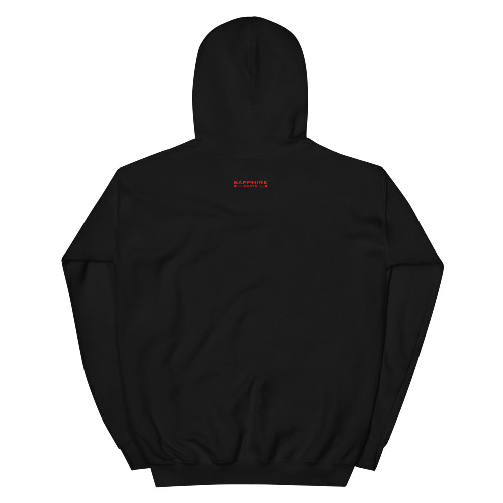 Kapuzenpullover Sweater Hoodie Unisex Lupo Stickerei r