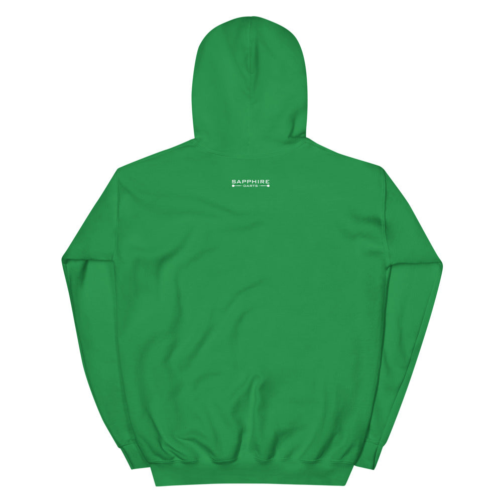 Kapuzenpullover Sweater Hoodie Unisex Lupo Stickerei w