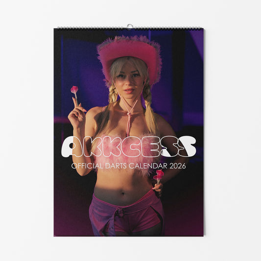 Sarah Milkowski & Akkcess Kalender Signiertes Kombi Bundle 2026 – 2er Set Wandkalender DIN A3