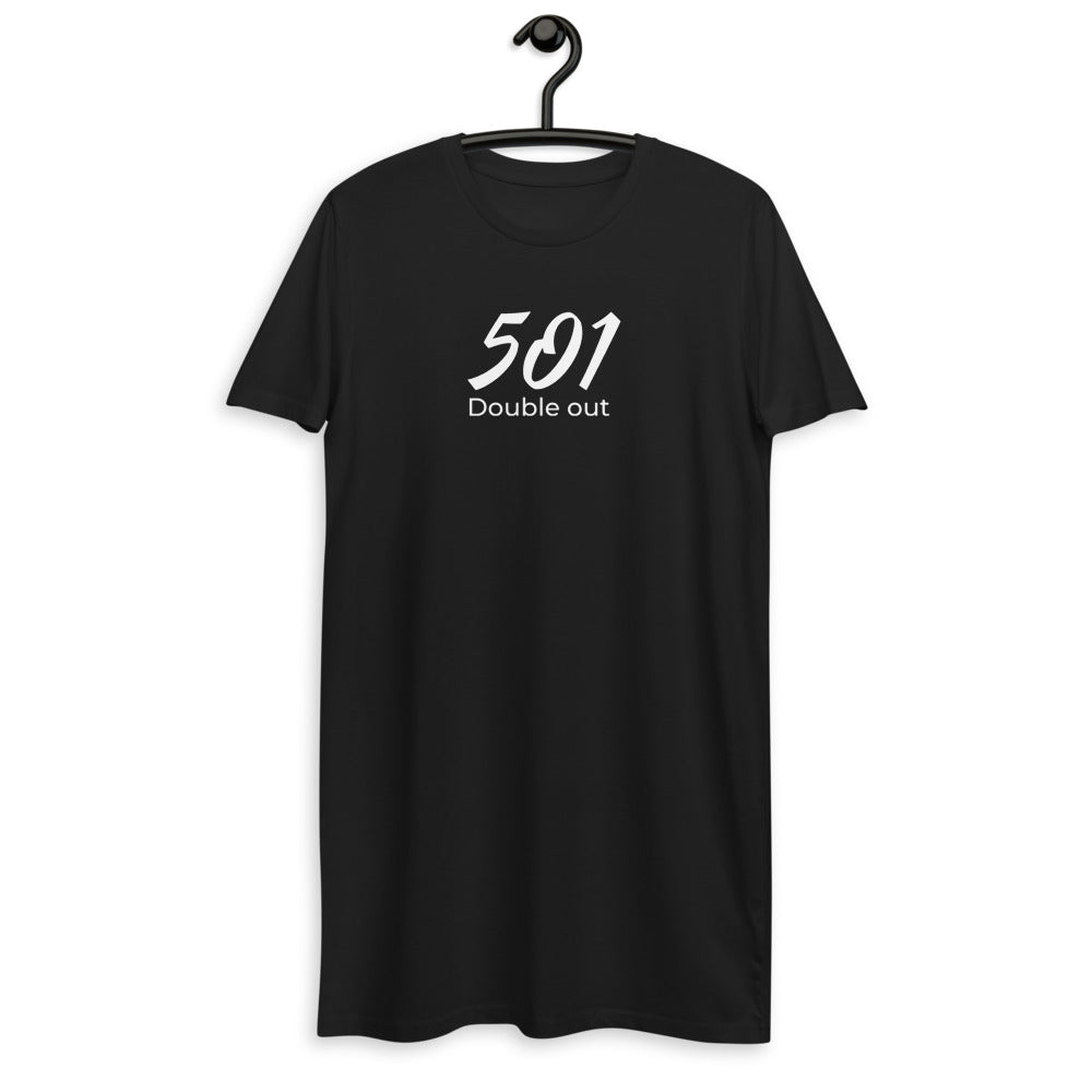 T-Shirt-Kleid aus organischer Baumwolle Longshirt 501 DO