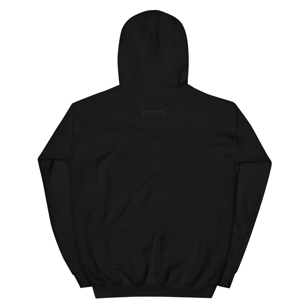 Kapuzenpullover Sweater Hoodie Unisex Lupo Stickerei