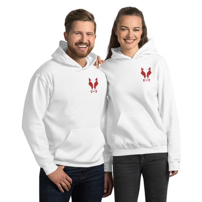 Kapuzenpullover Sweater Hoodie Unisex Lupo Stickerei r