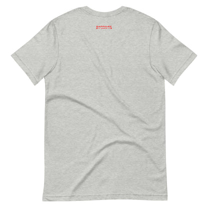 Kurzärmeliges T-Shirt Unisex Lupo Stickerei