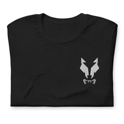 Kurzärmeliges T-Shirt Unisex Lupo Stickerei