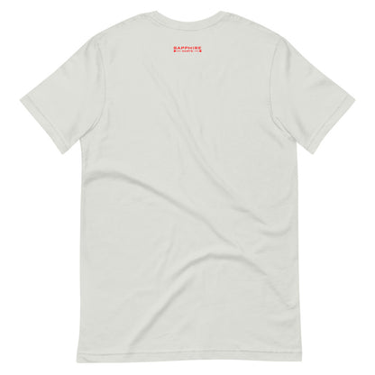 Kurzärmeliges T-Shirt Unisex Lupo Stickerei